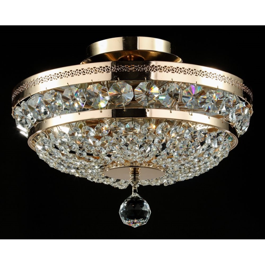 Maytoni DIA700-CL-03-G - Stropné svietidlo OTTILIA 3xE14/60W/230V
