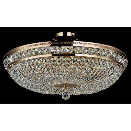 Maytoni DIA700-CL-12-G - Stropné svietidlo OTTILIA 12xE14/60W/230V