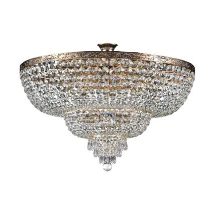 Maytoni DIA891-CL-14-G - Prisadený luster PALACE 14xE27/60W/230V