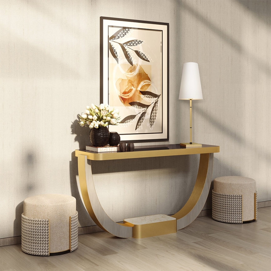 Maytoni H001TL-01BS - Stolná lampa ZARAGOZA 1xE14/40W/230V
