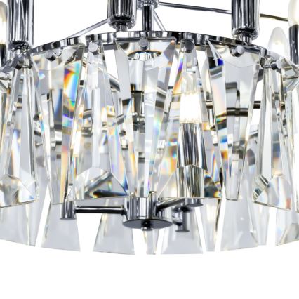 Maytoni MOD043PL-12CH - Luster na reťazi PUNTES 12xE14/40W/230V lesklý chróm