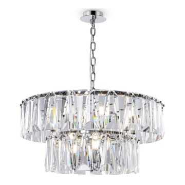 Maytoni MOD043PL-12CH - Luster na reťazi PUNTES 12xE14/40W/230V lesklý chróm