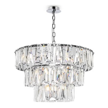 Maytoni MOD043PL-18CH - Luster na reťazi PUNTES 18xE14/40W/230V lesklý chróm