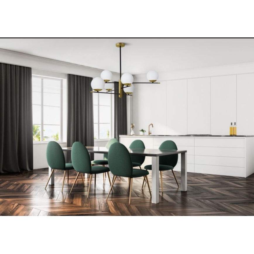 Maytoni MOD048PL-06G - Luster na tyči NOSTALGIA 6xE14/40W/230V