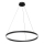 Maytoni MOD058PL-L42B3K - LED Luster na lanku RIM LED/51W/230V 3000K pr. 80 cm čierna