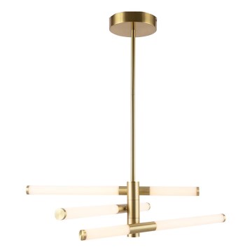 Maytoni MOD106PL-L28G3K - LED luster na tyči AXIS LED/28W/230V zlatý