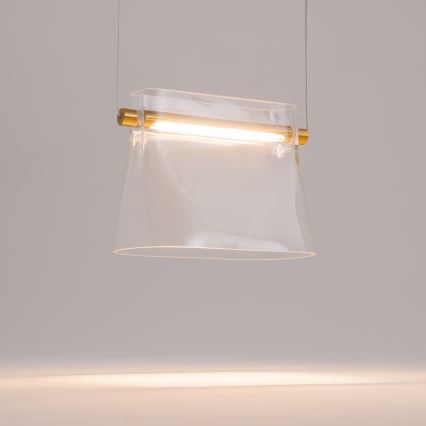 Maytoni MOD170PL-L8BS3K - LED Luster na lanku CABARET LED/8W/230V zlatá