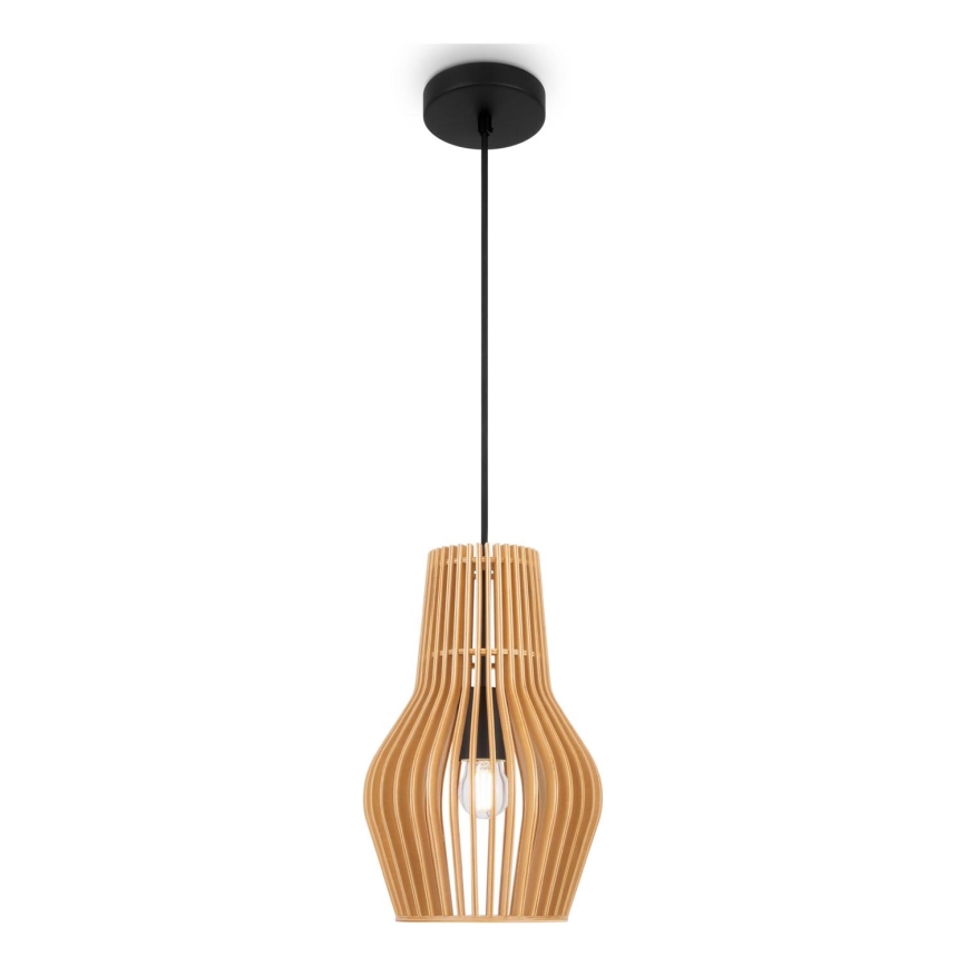 Maytoni MOD191PL-01W - Luster na lanku ROOTS 1xE27/40W/230V pr. 20 cm béžová