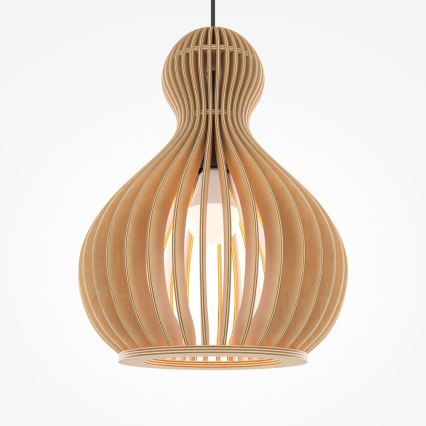 Maytoni MOD192PL-01W1 - Luster na lanku ROOTS 1xE27/40W/230V pr. 30 cm béžová