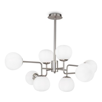 Maytoni MOD221-PL-08-N - Luster na tyči ERICH 8xE14/40W/230V matný chróm