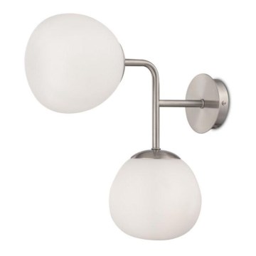 Maytoni MOD221-WL-02-N - Nástenné svietidlo ERICH 2xE14/40W/230V matný chróm