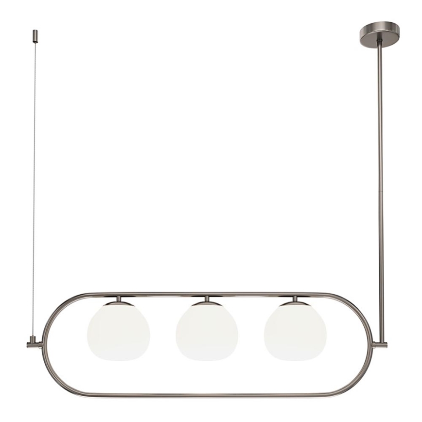 Maytoni MOD221PL-03N - Luster na tyči ERICH 3xE14/40W/230V matný chróm