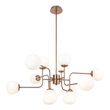 Maytoni MOD221PL-12G - Luster na tyči ERICH 12xE14/40W/230V medená