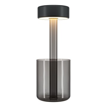 Maytoni MOD229TL-L3B3K3 - LED stmievateľná nabíjateľná prenosná stolná lampa LED/3W/5V 2200-4000K 2000 mAh čierna/sivá