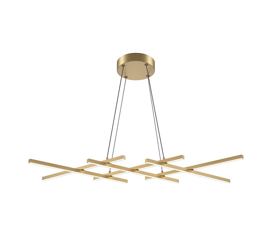 Maytoni MOD244PL-L50BSK - Závesný LED luster HALO LED/40W/230V zlatý MOD244PL-L50BSK