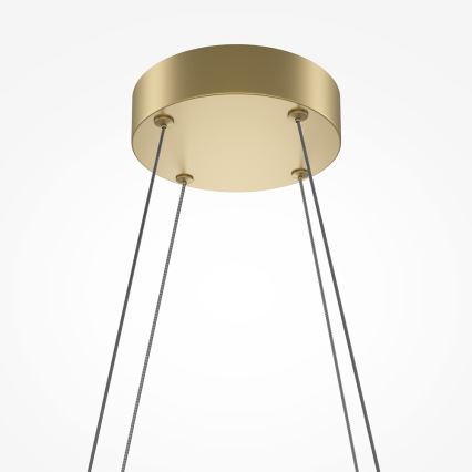 Maytoni MOD244PL-L50BSK - Závesný LED luster HALO LED/40W/230V zlatý