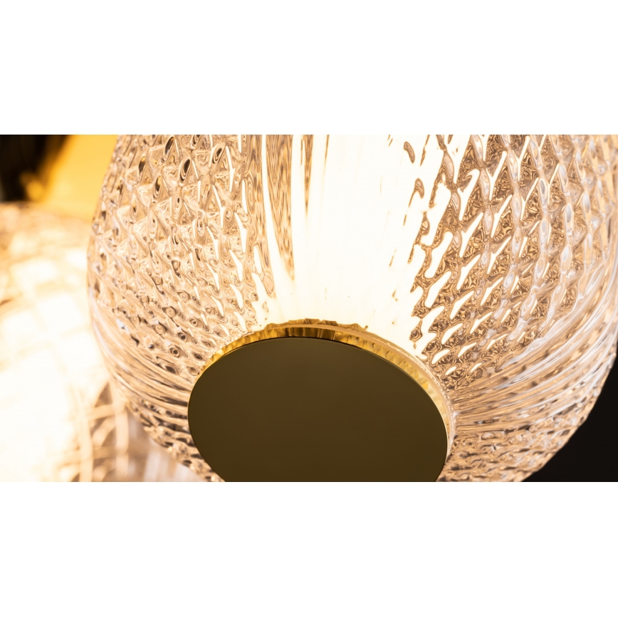 Maytoni MOD273CL-L60CH3K - LED Stropné svietidlo DROP 4xLED/15W/230V pr. 43 cm lesklý chróm