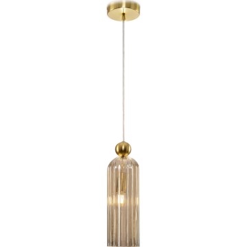Maytoni MOD302PL-01CG - Luster na lanku ANTIC 1xE14/40W/230V zlatá/béžová