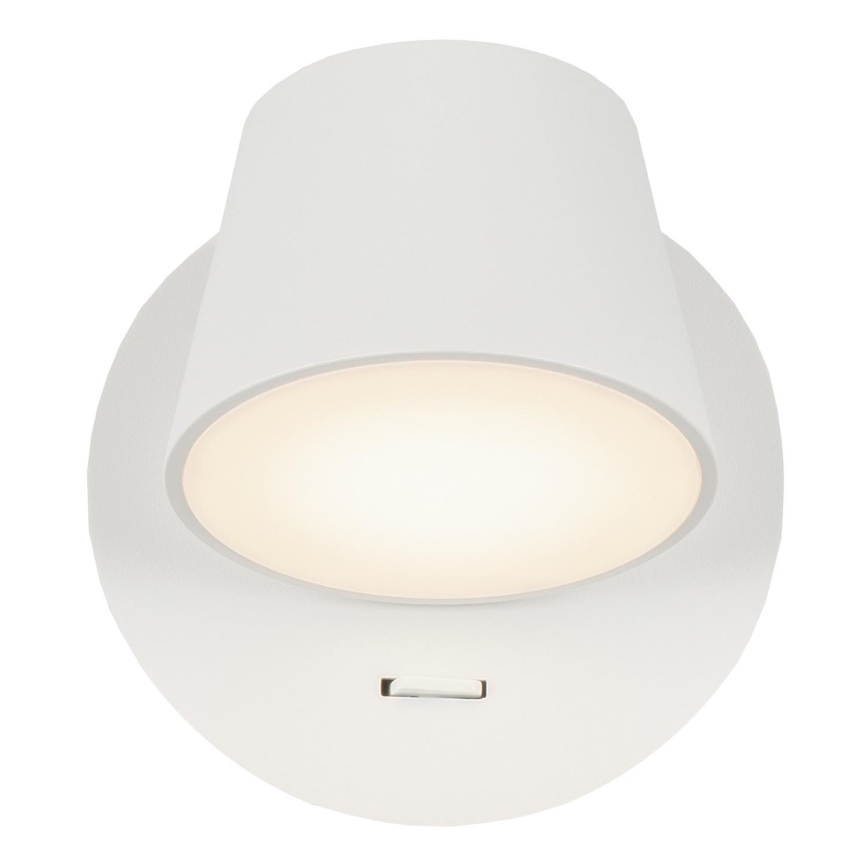 Maytoni MOD421WL-L6W3K - LED Nástenné svietidlo PIXEL LED/7W/230V 3000K biela