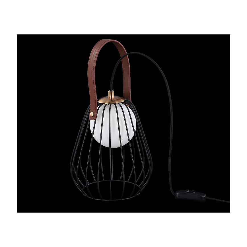 Maytoni MOD544TL-01B - Stolná lampa INDIANA 1xG9/28W/230V