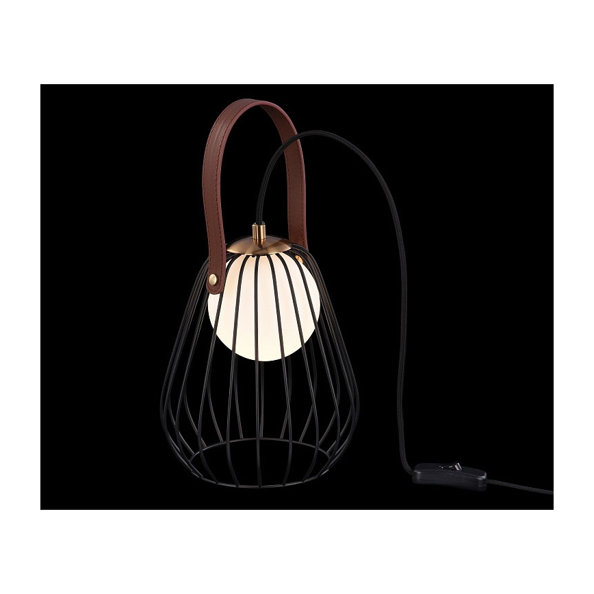 Maytoni MOD544TL-01B - Stolná lampa INDIANA 1xG9/28W/230V