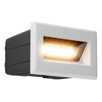 Maytoni O045SL-L3W3K - LED Vonkajšie vstavané svietidlo BOSCA LED/3W/230V 3000K IP65 biela