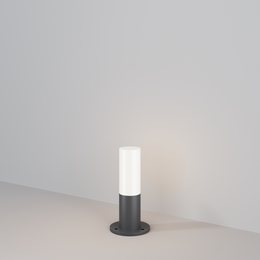 Maytoni O418FL-01GR - Vonkajšia lampa WILLIS 1xE27/60W/230V 30 cm IP54 antracit