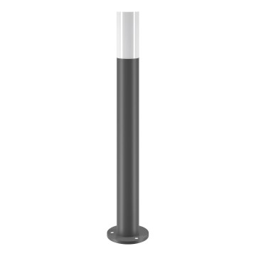 Maytoni O418FL-01GR1 - Vonkajšia lampa WILLIS 1xE27/60W/230V 80 cm IP54 antracit