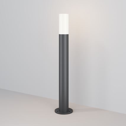 Maytoni O418FL-01GR1 - Vonkajšia lampa WILLIS 1xE27/60W/230V 80 cm IP54 antracit