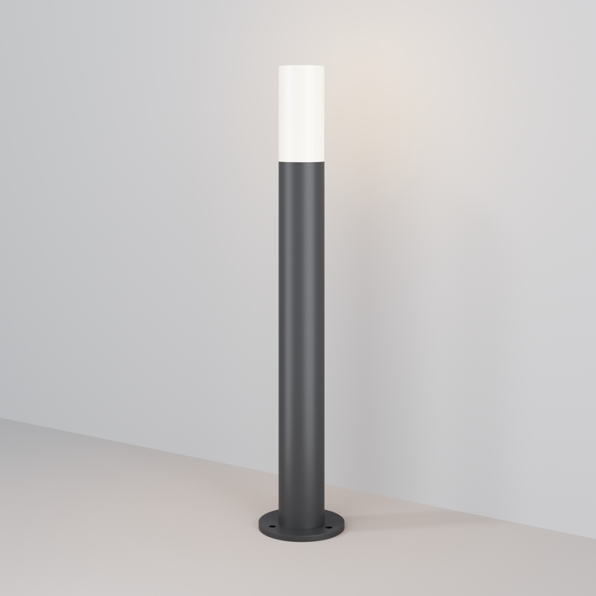 Maytoni O418FL-01GR1 - Vonkajšia lampa WILLIS 1xE27/60W/230V 80 cm IP54 antracit