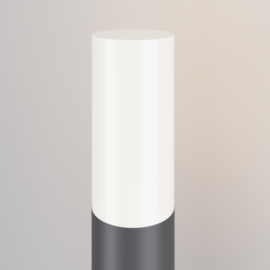 Maytoni O418FL-01GR1 - Vonkajšia lampa WILLIS 1xE27/60W/230V 80 cm IP54 antracit
