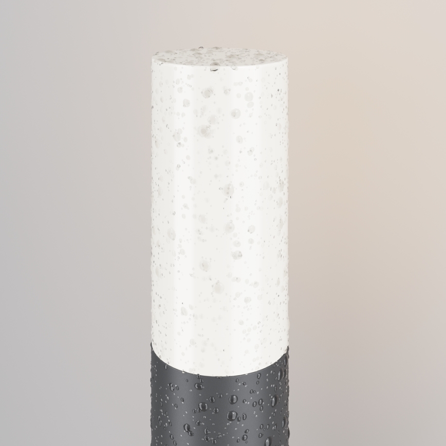Maytoni O418FL-01GR1 - Vonkajšia lampa WILLIS 1xE27/60W/230V 80 cm IP54 antracit