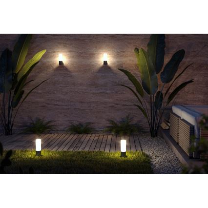 Maytoni O418WL-01B - Vonkajšie nástenné svietidlo WILLIS 1xE27/60W/230V IP54 čierna