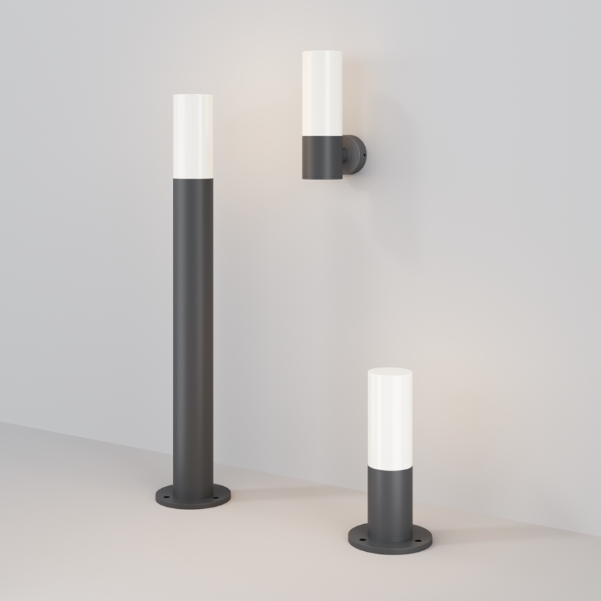 Maytoni O418WL-01GR - Vonkajšie nástenné svietidlo WILLIS 1xE27/60W/230V IP54 antracit