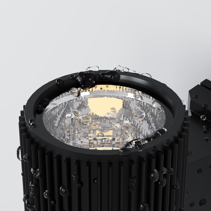 Maytoni O419WL-01B - Vonkajšie nástenné svietidlo RANDO 1xE27/60W/230V IP54 čierne