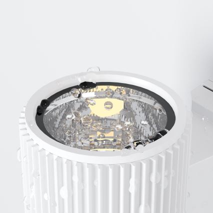 Maytoni O419WL-01W - Vonkajšie nástenné svietidlo RANDO 1xE27/60W/230V IP54 biela