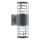 Maytoni O576WL-02GR - Vonkajšie nástenné svietidlo BRONX 2xE27/60W/230V IP54 antracit