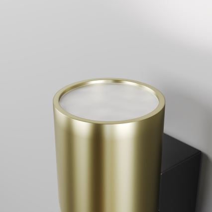 Maytoni O582WL-02BS - Vonkajšie nástenné svietidlo BOWERY 2xGU10/50W/230V IP54 mosadz