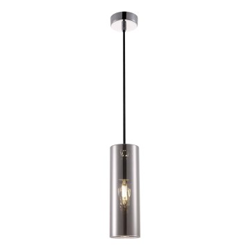 Maytoni P011PL-01CH - Luster na lanku GIOIA 1xE14/40W/230V čierna