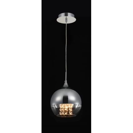 Maytoni P140-PL-110-1-N - Luster na lanku FERMI 1xE27/60W/230V lesklý chróm