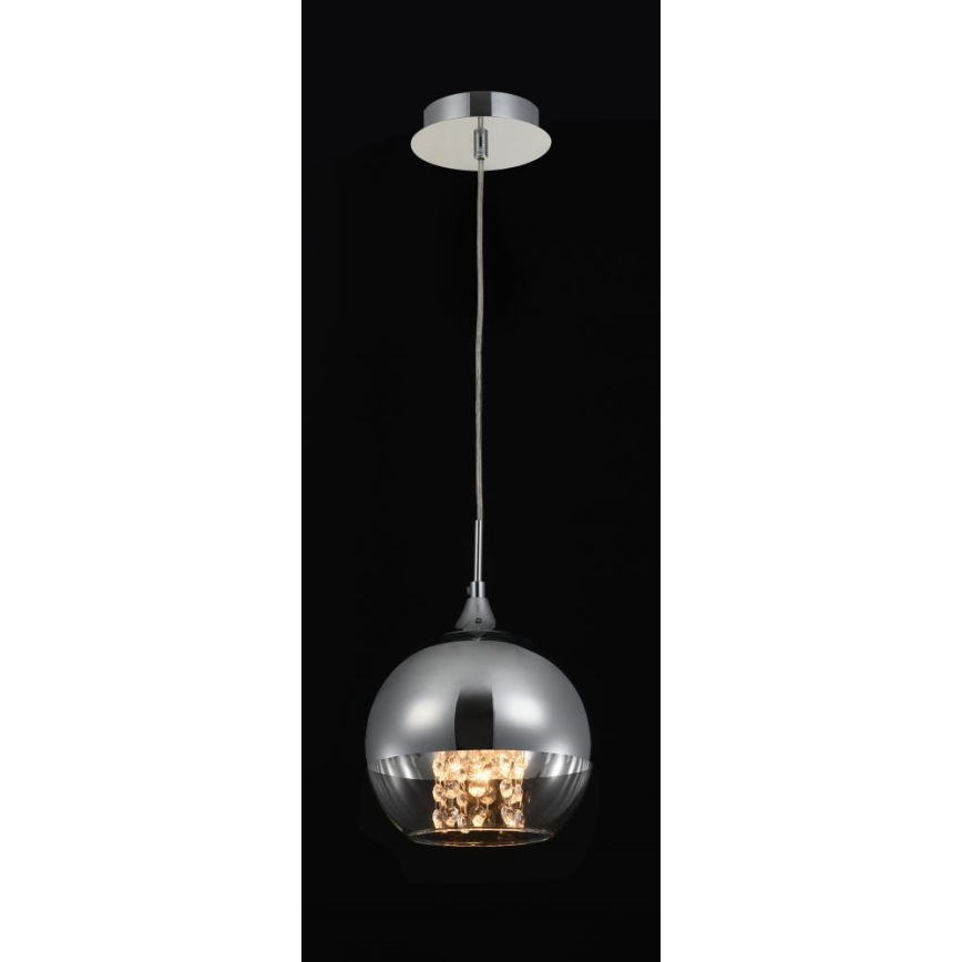 Maytoni P140-PL-110-1-N - Luster na lanku FERMI 1xE27/60W/230V lesklý chróm