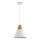 Maytoni P359-PL-01-W - Luster na lanku BICONES 1xE27/60W/230V pr. 22 cm biela/béžová