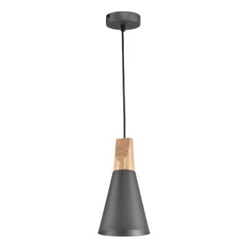 Maytoni P359-PL-140-C - Luster na lanku BICONES 1xE27/60W/230V pr. 14 cm šedá/béžová
