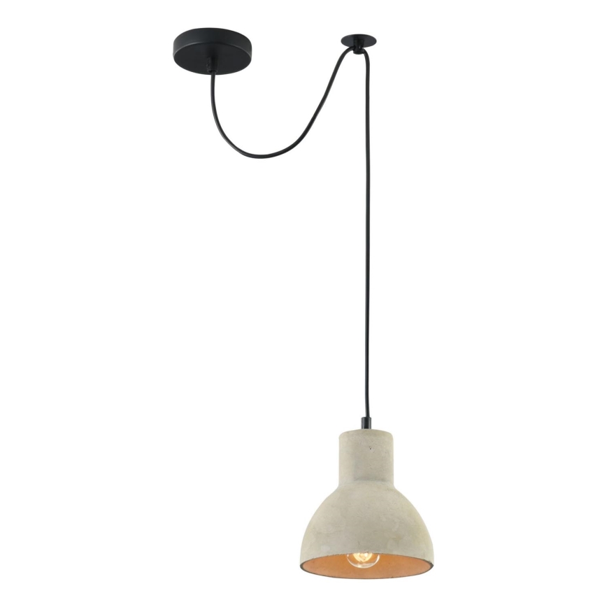 Maytoni T434-PL-01-GR - Luster na lanku BRONI 1xE27/60W/230V pr. 16 cm šedá