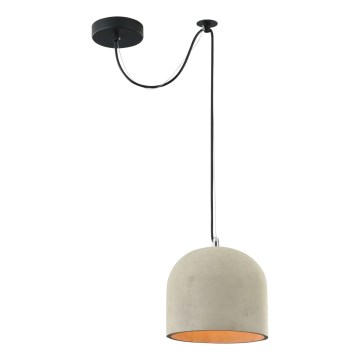 Maytoni T451-PL-01-GR - Luster na lanku BRONI 1xE27/60W/230V pr. 20 cm šedá