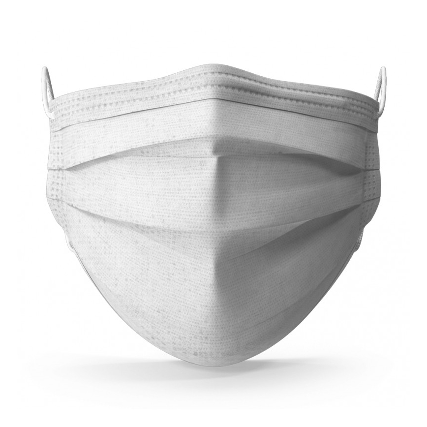 Mediroc - Ochranné rúško / ústenka MEDICAL 3 vrstvy, BFE98% 50 ks