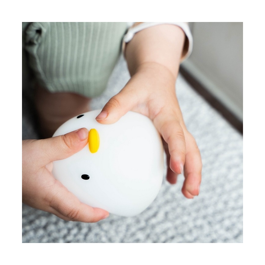 MegaLight - LED RGB Nabíjacia detská dotyková lampa do vane SWIMMY DUCK LED/5V IP67