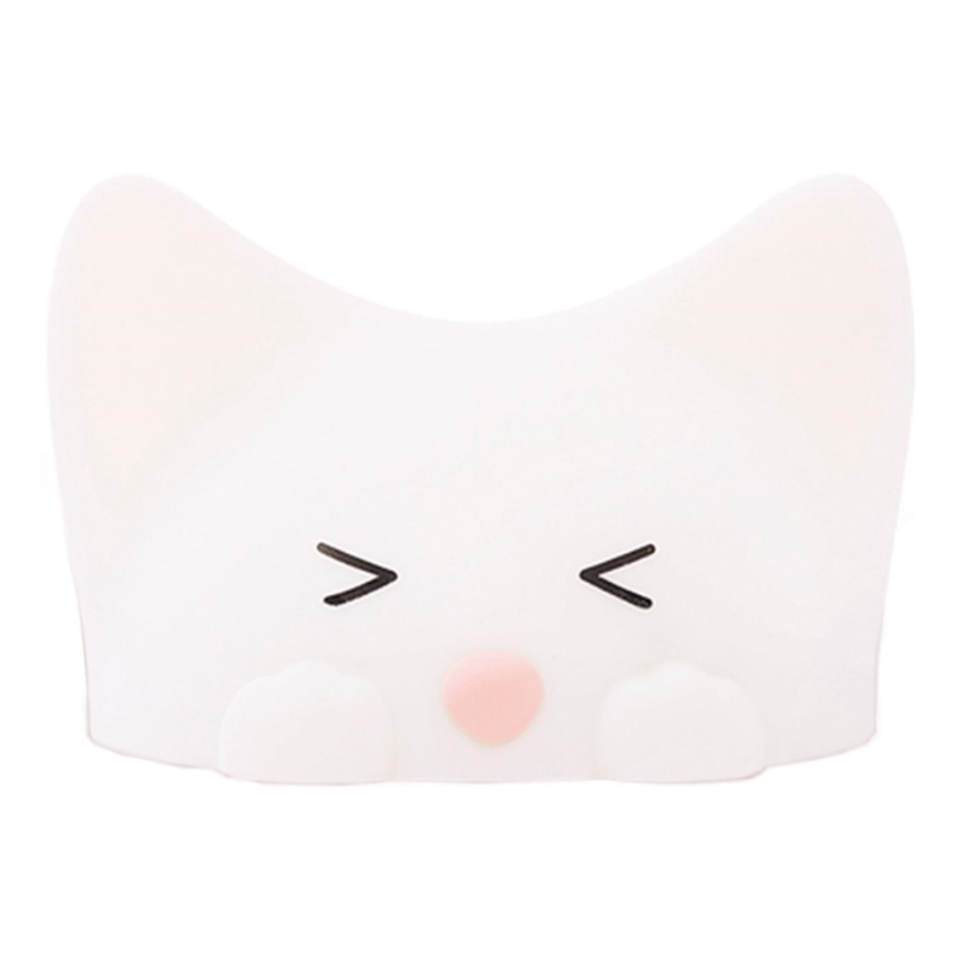 MegaLight - LED RGB Stmievateľná nabíjacia detská dotyková lampa CATTY CAT LED/5V