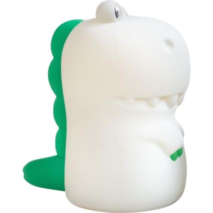 MegaLight - LED RGB Stmievateľná nabíjacia detská dotyková lampa DIGGY DINO LED/5V
