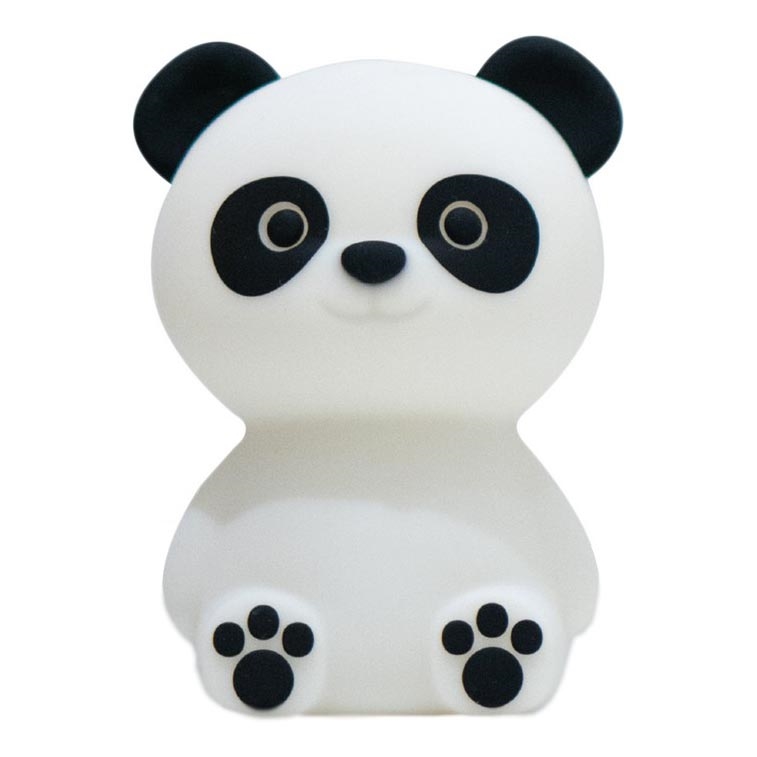 MegaLight - LED RGB Stmievateľná nabíjacia detská dotyková lampa PADDY PANDA LED/5V